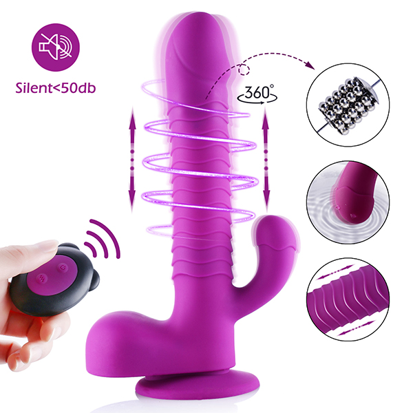 details of the thrusting rotating mini sex machine