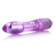 PVC Vibrating Dildo, Color: Purple