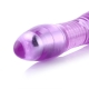 PVC Vibrating Dildo, Color: Purple