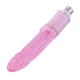 6.7 Inches Bud Shaped Pink Dildo, Artistic Sex Toy For 3XLR Sex Machines