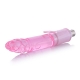 6.7 Inches Bud Shaped Pink Dildo, Artistic Sex Toy For 3XLR Sex Machines