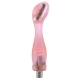 7.3 Inches PVC G-point Vibration Dildos Attachment For 3XLR Sex Machines (Pink)