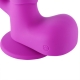 Remote Controlled Rechargeable Mini Sex Machine, Vaginal Thrusting And Rotating Dildo Vibrator With Clitoral Stimulation