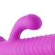 Remote Controlled Rechargeable Mini Sex Machine, Vaginal Thrusting And Rotating Dildo Vibrator With Clitoral Stimulation