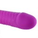 Remote Controlled Rechargeable Mini Sex Machine, Vaginal Thrusting And Rotating Dildo Vibrator With Clitoral Stimulation