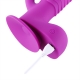 Remote Controlled Rechargeable Mini Sex Machine, Vaginal Thrusting And Rotating Dildo Vibrator With Clitoral Stimulation