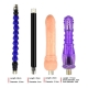 Automatic Sex Machine Speed Adjustable With Big Dildo Masturbation - E