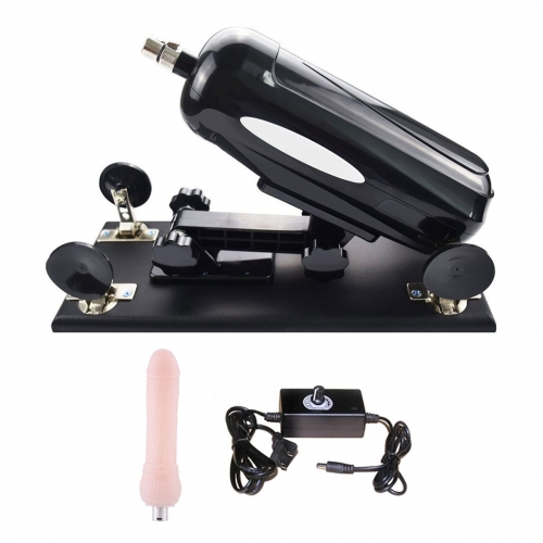 Automatic Sex Machine Speed Adjustable With Big Dildo Masturbation - E