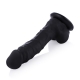 8.6" Original Silicone Dildo For Hismith Sex Machine With KlicLok Connector, 5.9" Insertable Length