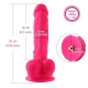 Hismith 8.6“ FDA Silicone Realistic Dildo For Hismith Premium Sex Machine