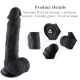 Hismith 8.6“ FDA Silicone Realistic Dildo For Hismith Premium Sex Machine