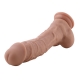 9.45" Silicone Dildo For Hismith Sex Machine With KlicLok Connector, 7.5" Insertable Length,Flesh