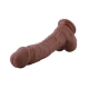 9.45" Silicone Dildo For Hismith Sex Machine With KlicLok Connector, 7.5" Insertable Length,Flesh