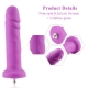 Hismith 6.7" Smooth Silicone Anal Dildo For Hismith Sex Machine - KlickLok Connector