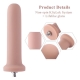 6.9" Silicone Anal Dildo for Premium Sex Machine with KlicLok System