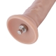 Hismith Slight Curved Silicone Dildo for Hismith Sex Machine with KlicLok System