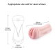 Hismith Male Masturbation Cup For Premium Sex Machine Device, Pocket Pussy Sex Machine Attachements