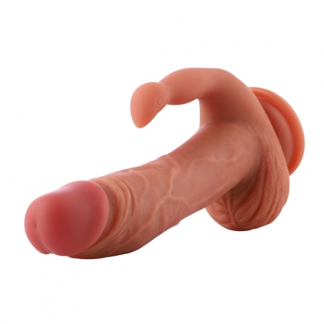 Hismith Premium Suction Cup Rabbit Double G Dildo For Premium Machine