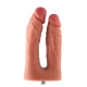 8.07" Hismith Lifelike Realistic Double Penetrator KlicLok Connector Dildo