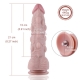 8.27' Hismith Bumps Silicone Dildo G-Spot Stimulate Cock for Premium Sex Machine With KlicLok Connector