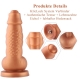 Hismith 8.1" Squamule Silicone Dildo With KlicLok Systemfor Hismith Premium Sex Machine - Monster Series