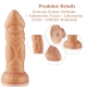 Hismith 8.25" Slightly Curved Silicone Dildo With KlicLok Systemfor Hismith Premium Sex Machine - Monster Series