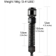 Hismith Sex Machine Spring Attachment - KlicLok System