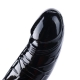 Black PVC Dildo With Realistic Surface