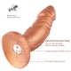 Hismith 8.25’’ Vibrating Dildo with 3 Speeds + 4 Modes with KlicLok System - Slightly Curved Silicone Dong