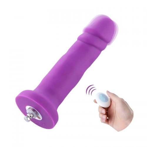 Hismith 6.7”Vibrating Dildo with 3 Speeds + 4 Modes with KlicLok System - Silicone Anal dildo