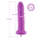 Hismith 6.7”Vibrating Dildo with 3 Speeds + 4 Modes with KlicLok System - Silicone Anal dildo