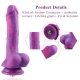 Hismith 8.38" Silicone Dildo for Hismith Premium Sex Machine with KlicLok System