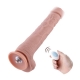 Hismith 11.8” Vibrating Dildo with 3 Speeds + 4 Modes with KlicLok System - Extra-Length Silicone Dildo