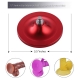 Hismith Updated Anti-rust Strong Suction Cup Adaptor with Sandblast Oxidation Surface -- Colorful Series