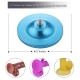 Hismith Updated Anti-rust Strong Suction Cup Adaptor with Sandblast Oxidation Surface -- Colorful Series