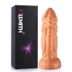 Hismith Purple Starry Animal Dildo, Realistic Dildo, 8 Inch Curved Huge Silicone Dildo With Suction Cup