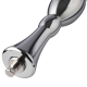 Hismith 8.48” Metal Bead Anal Dildo, Max Width 1.26”, Mini Width 0.6”, Smooth Aluminium Anal Wand with KlicLok System for Premium Sex Machine