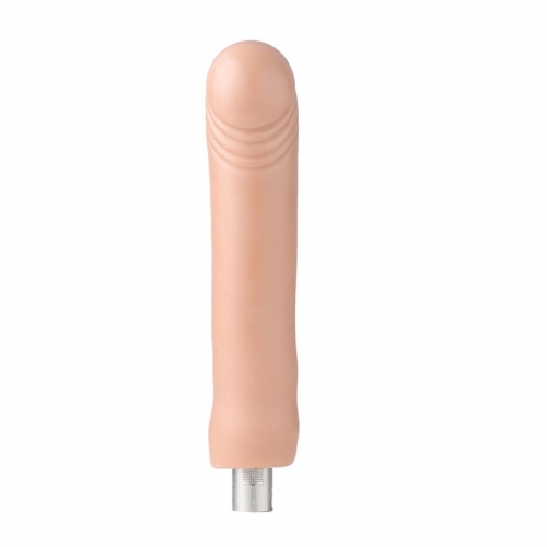 Auxfun Smooth TPE dildo with build-in keel， 3XLR Connector/ 3 Pin Attachments