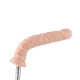 Auxfun Extra-length Veins with Flexible pipe TPE dildo with 3XLR Connector/ 3 Pin Attachments