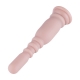 Auxfun Silicone dildo with 3XLR Connector/ 3 Pin Attachments