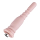 Auxfun Silicone dildo with 3XLR Connector/ 3 Pin Attachments