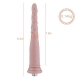 Auxfun Silicone dildo with 3XLR Connector/ 3 Pin Attachments