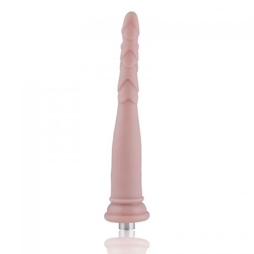 Auxfun Silicone dildo with 3XLR Connector/ 3 Pin Attachments