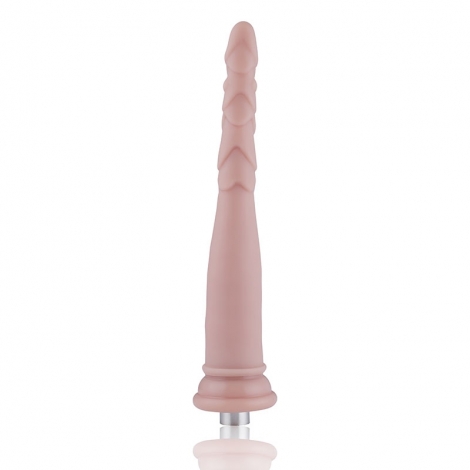 Auxfun Silicone dildo with 3XLR Connector/ 3 Pin Attachments