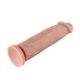 TPE dildo with suction cup,total length 23.4cm Insertable length 21.2cm