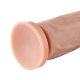 TPE dildo with suction cup,total length 23.4cm Insertable length 21.2cm