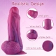 Realistic Dildo Silicone Dildo with Strong Suction Cup