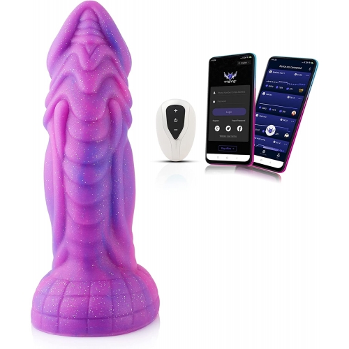 Wildolo Vibrator Monster Anal Dildo with 10 Vibration Modes & Wireless APP Control
