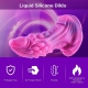 Wildolo Vibrating Dildo - APP/Remote/Key 3 In 1 Control Anal Dildo - Exotic Dildo