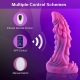 Wildolo Vibrating Dildo - APP/Remote/Key 3 In 1 Control Anal Dildo - Exotic Dildo